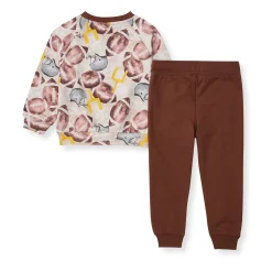 Burt's Bees Baby Burt's Bees Organic Baby Football Season Shirt and Pant Set Sale
