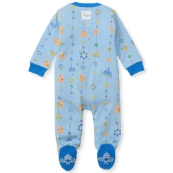 Burt's Bees Baby Burt's Bees Organic Baby One-Piece Sleep & Play Hanukkah Joy New