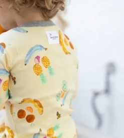 Burt's Bees Baby Burt's Bees Organic Baby One-Piece Sleeper Play With Your Food Hot