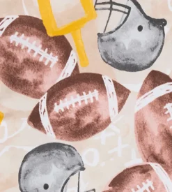 Burt's Bees Baby Burt's Bees Organic Baby One-Piece Sleeper Football Season Best