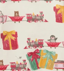 Burt's Bees Baby Burt's Bees Organic Baby One-Piece Sleep & Play Holiday Toy Train Hot