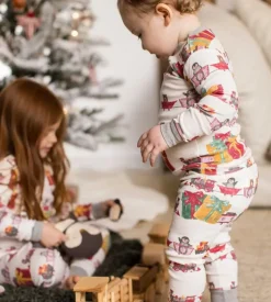 Burt's Bees Baby Burt's Bees Organic Baby One-Piece Sleep & Play Holiday Toy Train Hot