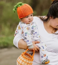 Burt's Bees Baby Burt's Bees Organic Baby One-Piece Footless Sleep & Play Halloween Treats Discount