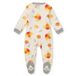 Burt's Bees Baby Burt's Bees Organic Baby One-Piece Footless Sleep & Play Turkey Gobble Outlet