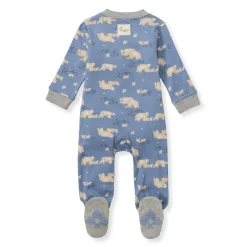Burt's Bees Baby Burt's Bees Organic Baby One-Piece Sleep & Play Polar Mountain Hot