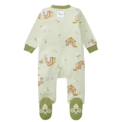Burt's Bees Baby Burt's Bees Organic Baby One-Piece Sleep & Play Dog House Outlet