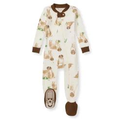 Burt's Bees Baby Burt's Bees Organic Baby One-Piece Sleeper St. Bernard New