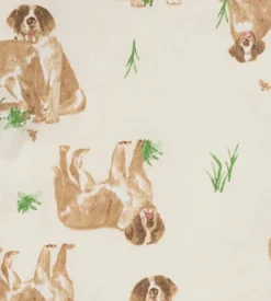 Burt's Bees Baby Burt's Bees Organic Baby One-Piece Sleeper St. Bernard New