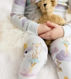 Burt's Bees Baby Burt's Bees Organic Baby One-Piece Sleeper Dream Ballet New