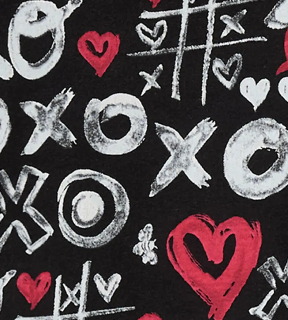 Burt's Bees Baby Burt's Bees Organic Baby One-Piece Sleeper XO Doodles Hot