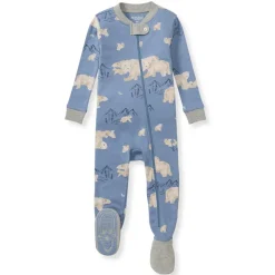Burt's Bees Baby Burt's Bees Organic Baby One-Piece Sleeper Polar Mountain Online