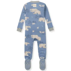 Burt's Bees Baby Burt's Bees Organic Baby One-Piece Sleeper Polar Mountain Online