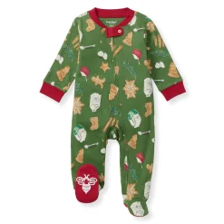 Burt's Bees Baby Burt's Bees Organic Baby One-Piece Sleep & Play Holiday Cookies Discount