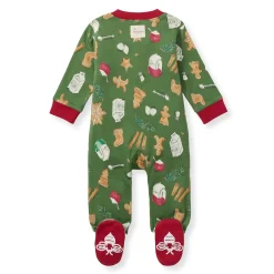 Burt's Bees Baby Burt's Bees Organic Baby One-Piece Sleep & Play Holiday Cookies Discount