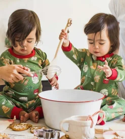 Burt's Bees Baby Burt's Bees Organic Baby One-Piece Sleep & Play Holiday Cookies Discount