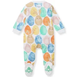 Burt's Bees Baby Burt's Bees Organic Baby One-Piece Sleep & Play Easter Friends Best