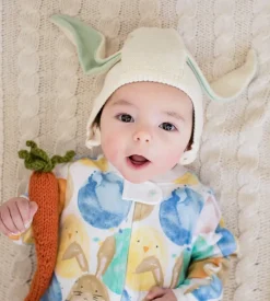 Burt's Bees Baby Burt's Bees Organic Baby One-Piece Sleep & Play Easter Friends Best