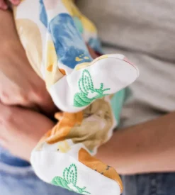 Burt's Bees Baby Burt's Bees Organic Baby One-Piece Sleep & Play Easter Friends Best