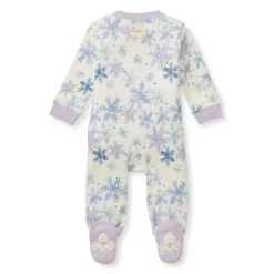 Burt's Bees Baby Burt's Bees Organic Baby One-Piece Sleep & Play Snowflake Flurries Discount