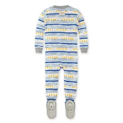 Burt's Bees Baby Burt's Bees Organic Baby One-Piece Sleeper Night Lights Fashion