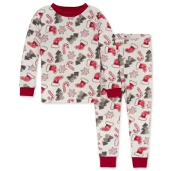 Burt's Bees Baby Burt's Bees Organic Family Pajamas Holiday Cookies New