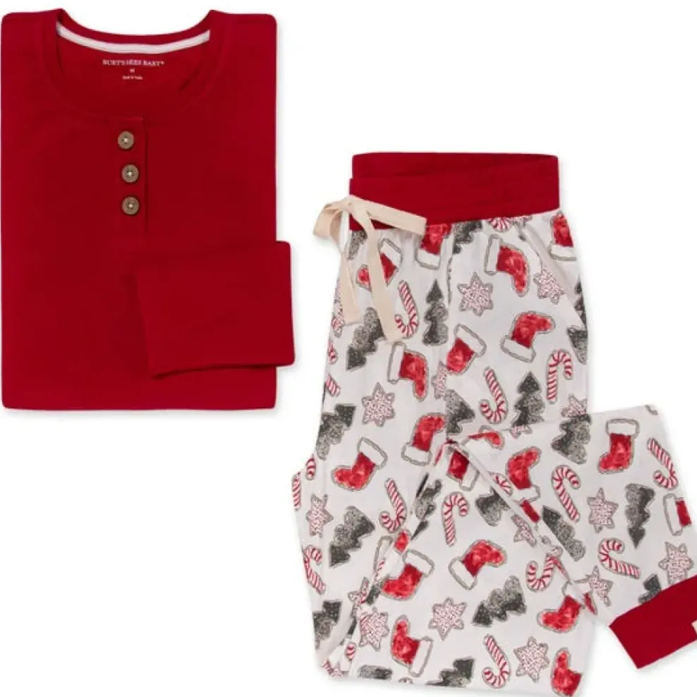 Burt's Bees Baby Burt's Bees Organic Family Pajamas Holiday Cookies New