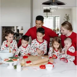 Burt's Bees Baby Burt's Bees Organic Family Pajamas Holiday Cookies New