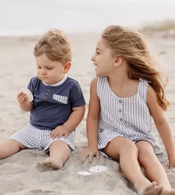 Burt's Bees Baby Burt's Bees Organic Henley Tee & Seersucker Short Set Online