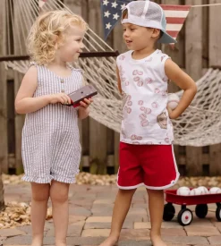 Burt's Bees Baby Burt's Bees Organic Play Ball Cotton Tank & Short Set Discount