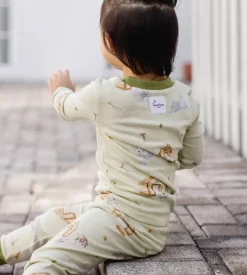 Burt's Bees Baby Burt's Bees Organic Two-Piece Pajamas Dog House Hot