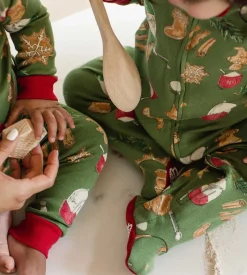 Burt's Bees Baby Burt's Bees Organic Two-Piece Pajamas Holiday Cookies New