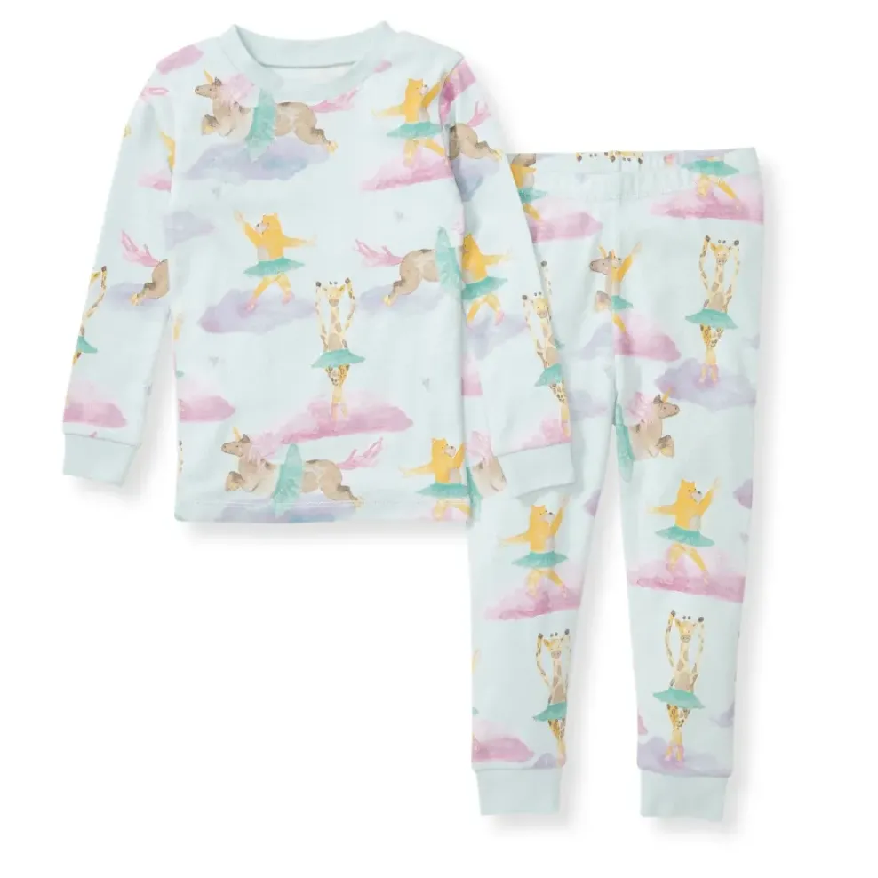 Burt's Bees Baby Burt's Bees Organic Two-Piece Pajamas Dream Ballet Clearance