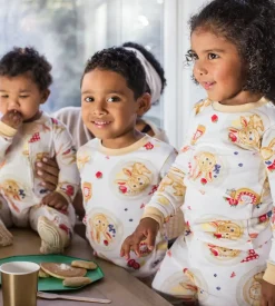 Burt's Bees Baby Burt's Bees Organic Two-Piece Pajamas Easter Breakfast Hot