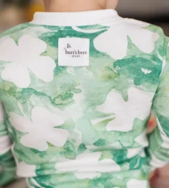 Burt's Bees Baby Burt's Bees Organic Two-Piece Pajamas Artsy Clover Hot