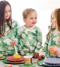 Burt's Bees Baby Burt's Bees Organic Two-Piece Pajamas Artsy Clover Hot