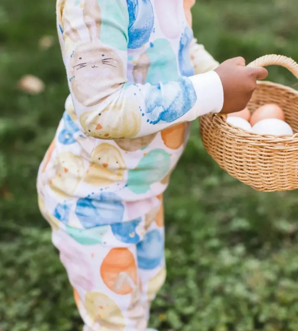 Burt's Bees Baby Burt's Bees Organic Two-Piece Pajamas Easter Friends Sale
