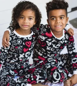 Burt's Bees Baby Burt's Bees Organic Two-Piece Pajamas XO Doodles Sale