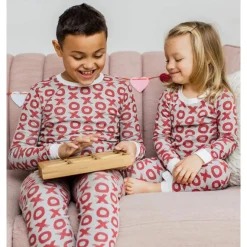 Burt's Bees Baby Burt's Bees Organic Two-Piece Pajamas X's and O's Discount