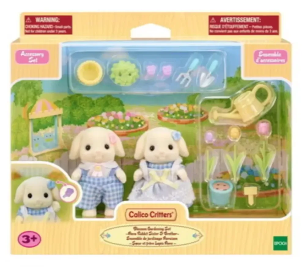Epoch Calico Critters Blossom Garden Set Outlet