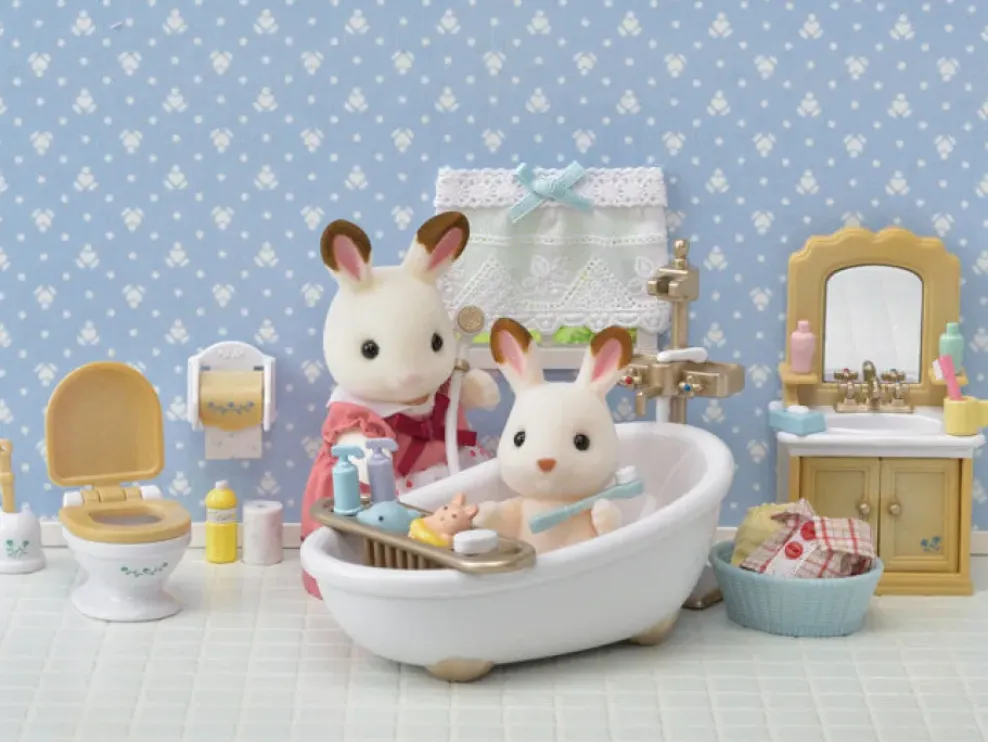 Epoch Calico Critters Country Bathroom Set Discount