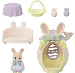 Epoch Calico Critters Easter Egg Hutch New