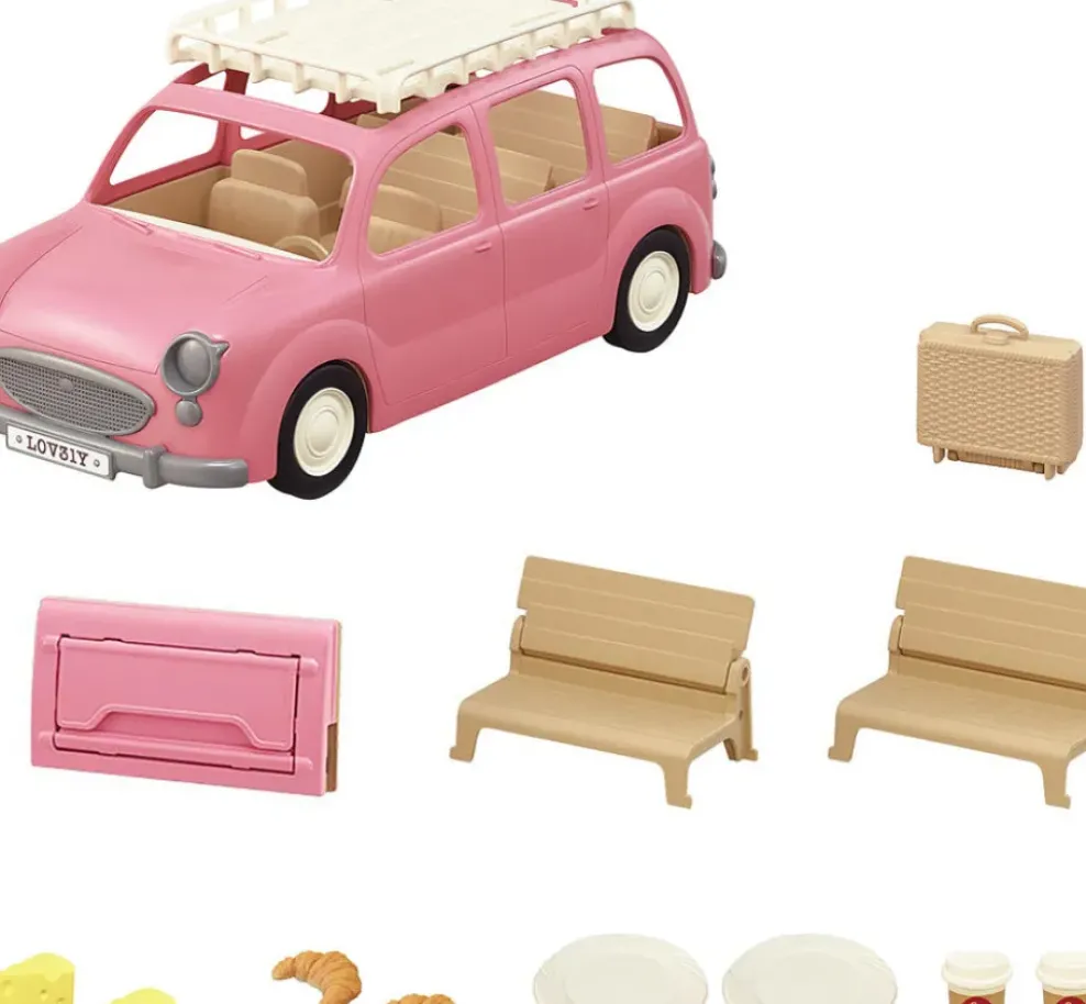 Epoch Calico Critters Family Picnic Van Fashion