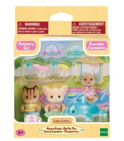 Epoch Calico Critters Nursery Friends: Pool Fun Trio Outlet