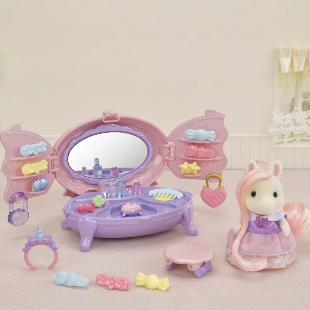 Epoch Calico Critters Pony's Vanity Dresser Set Fashion