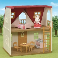 Epoch Calico Critters Red Roof Cozy Cottage Starter Home Fashion