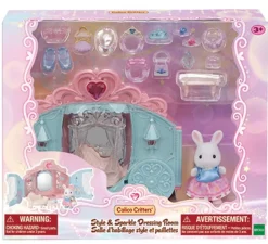 Epoch Calico Critters Sparkle & Style Dressing Room Discount