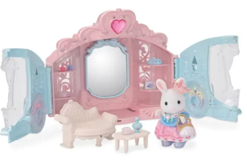 Epoch Calico Critters Sparkle & Style Dressing Room Discount