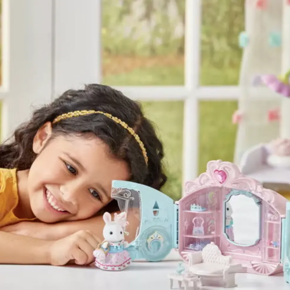 Epoch Calico Critters Sparkle & Style Dressing Room Discount