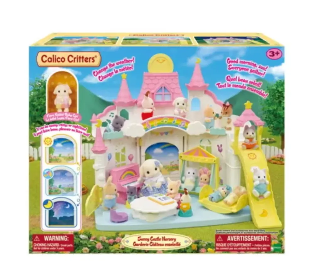 Epoch Calico Critters Sunny Castle Nursery Set Outlet