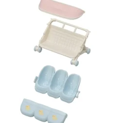 Epoch Calico Critters Triple Stroller Fashion